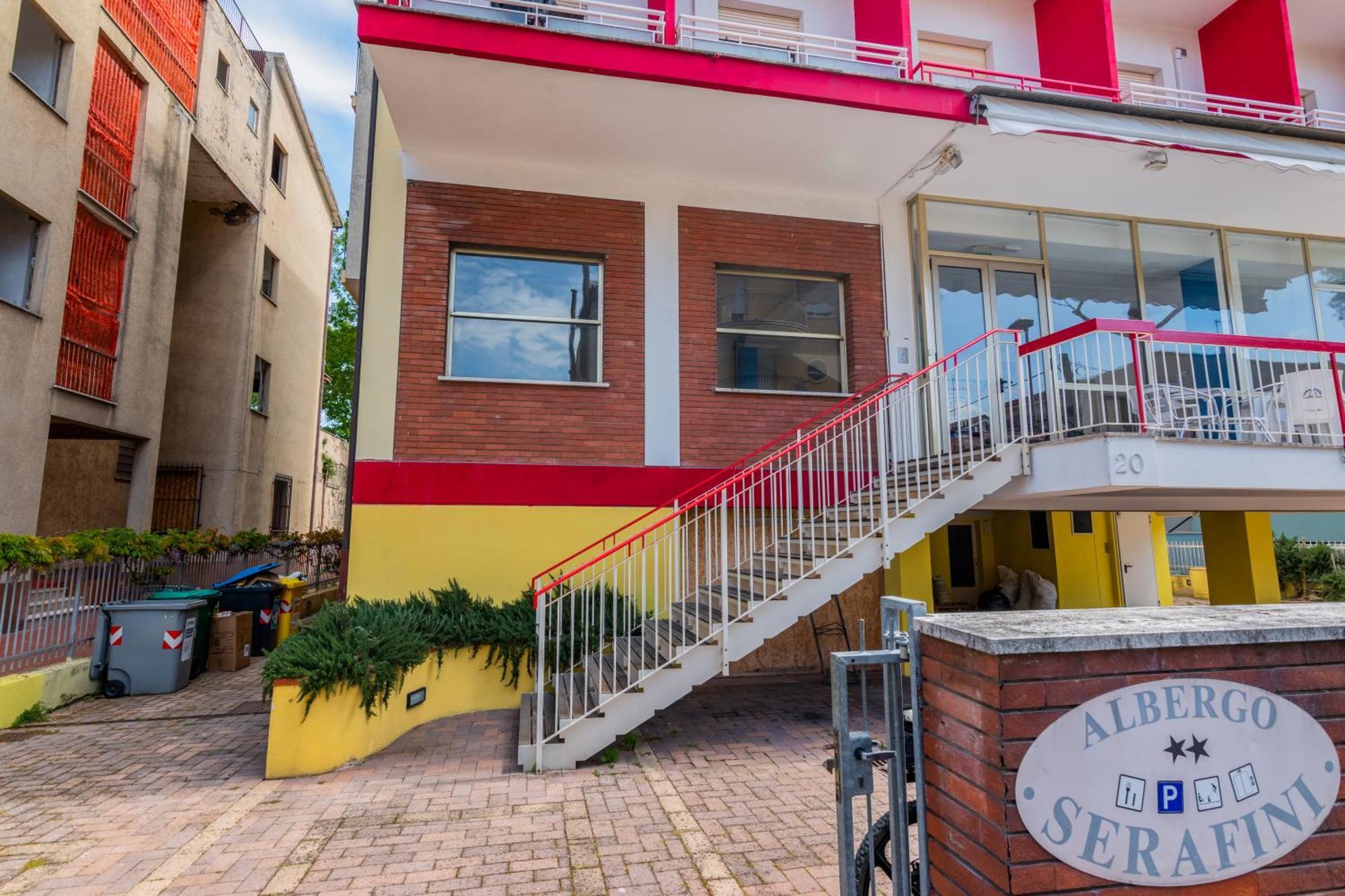 Hotel Serafini Rimini Kültér fotó