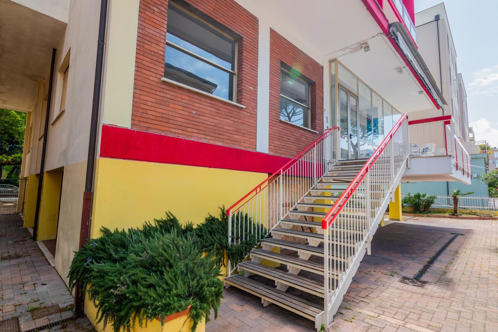 Hotel Serafini Rimini Kültér fotó